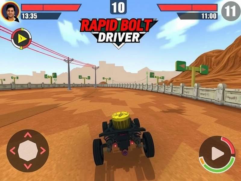 Rapid Bolt Driver gameplay screenshot